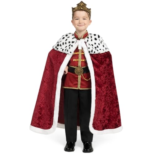 Spooktacular Creations Prinz Kostüm für Jungen, königliche Prinz Outfit, König Kostüm für Kinder Halloween Dress up und Kostüm Parteien von Spooktacular Creations