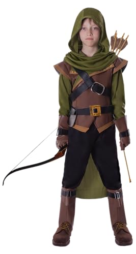 Spooktacular Creations Renaissance Robin Hood Deluxe Kinderkostüm Set für Halloween Anziehpartys,Small (5-7 yrs) von Spooktacular Creations