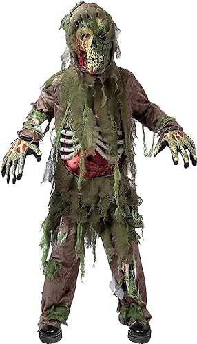 Spooktacular Creations Sumpf Deluxe Skelett lebenden Toten Zombie Kostüm für Kinder Halloween Monster Rollenspiel von Spooktacular Creations