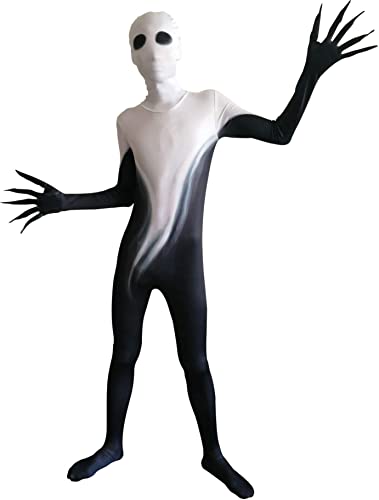 Spooktacular Creations Unheimlich Kinder Shadow Demon Kostüm, Deluxe Skin Suit Kinderkostüm Set für Halloween Party Rollspielen von Spooktacular Creations