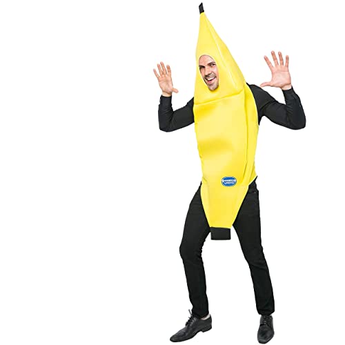 Spooktacular Creations Unisex Bananen Kostüm Erwachsene Attraktiv Deluxe Set für Halloween Karnevalskostüme Dress Up Party Verkleidung und Rollenspiel Cosplay (Standard) von Spooktacular Creations
