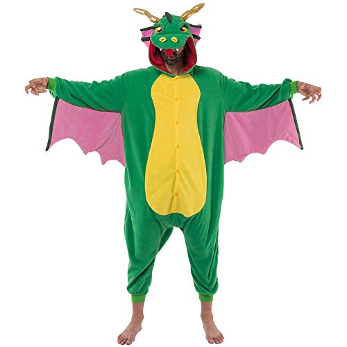 Spooktacular Creations Unisex Drache Erwachsene Drache Kostüm Dinosaurier Kostüm Tier Kostüm für Halloween Karneval Cosplay Pretend Play S Spooktacular Creations Unisex Drache Erwachsene Drache Kostüm Dinosaurier Kostüm Tier Kostüm für Halloween Karneval Cosplay Pretend Play S von Spooktacular Creations