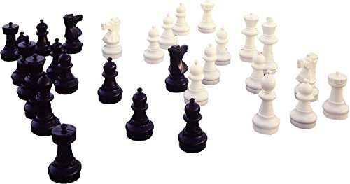 Sport-Thieme Bodenschachfiguren Set, Standfläche ø 22,5 cm, Königshöhe 64 cm von Robbie Toys