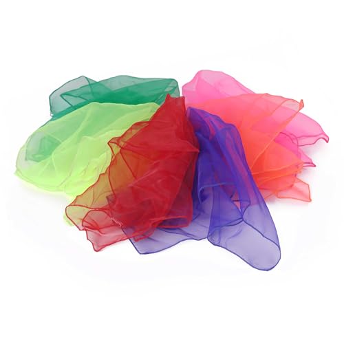 Sport-Thieme Jongliertücher-Set Nylon | Ideal für Einzel- und Gruppenjonglagen | Neonfarben | Gesäumte Ränder Sport-Thieme Jongliertücher-Set Nylon | Ideal für Einzel- und Gruppenjonglagen | Neonfarben | Gesäumte Ränder von Sport-Thieme