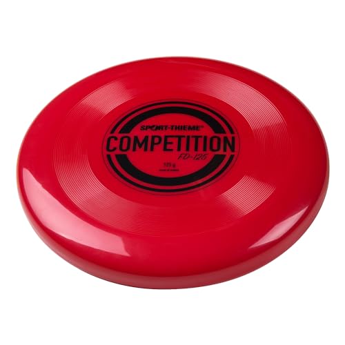 Sport-Thieme Wurfscheibe Competition | Hervorragende Flugeigenschaften | In Blau, Gelb, Grün und Rot | Kunststoff | Verschiedene Ausführungen für Freizeit und Wettkampf von Sport-Thieme