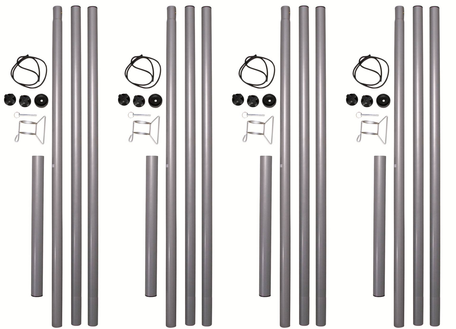 Mast für Sonnensegel - Set 4 von SportFit