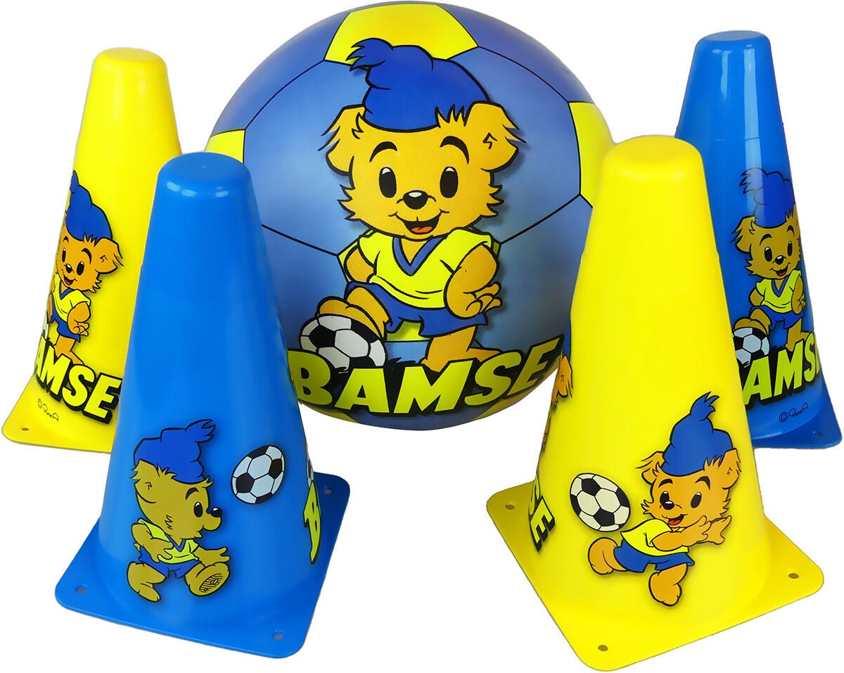 SportMe Fußball-Set mit Hütchen Bamse SportMe Fußball-Set mit Hütchen Bamse von SportMe