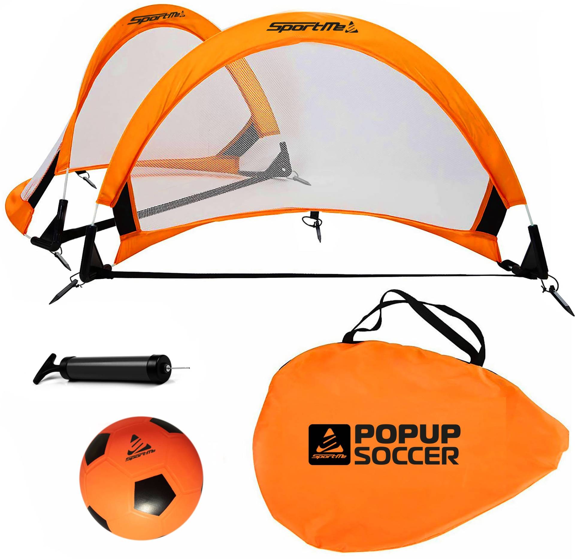 SportMe Pop-up Fußballtore Set 2 Tore & 1 Ball SportMe Pop-up Fußballtore Set 2 Tore & 1 Ball von SportMe
