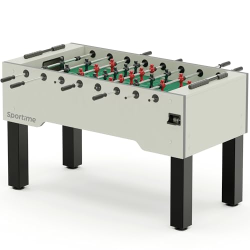 Sportime Tischkicker Match | Guardian vs Dragon | Figuren mit Gewichtsausgleich | Wartungsfreie Guardian Gleitlager | Robustes 20 mm Spielfeld | Belastbar bis 35 kg | Indoor | 90 kg Gewicht Sportime Tischkicker Match | Guardian vs Dragon | Figuren mit Gewichtsausgleich | Wartungsfreie Guardian Gleitlager | Robustes 20 mm Spielfeld | Belastbar bis 35 kg | Indoor | 90 kg Gewicht von Sportime