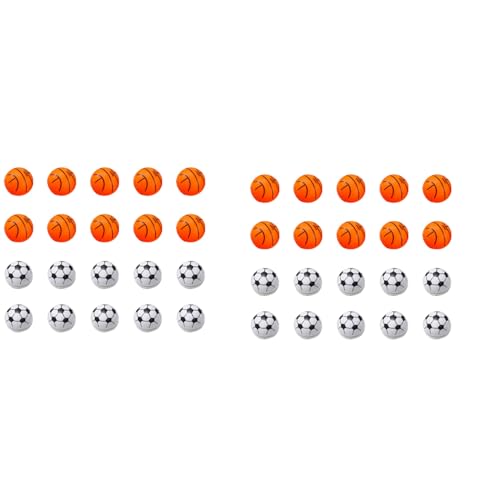 Spourita 40X FußBall-Basketball-Thema Yo-Yo-BäLle, Partygeschenk, Gastgeschenke, Spielzeug, Kindergeburtstagsparty, Pinata-FüLler, Schulpreise, Goodie-Bag Spourita 40X FußBall-Basketball-Thema Yo-Yo-BäLle, Partygeschenk, Gastgeschenke, Spielzeug, Kindergeburtstagsparty, Pinata-FüLler, Schulpreise, Goodie-Bag von Spourita