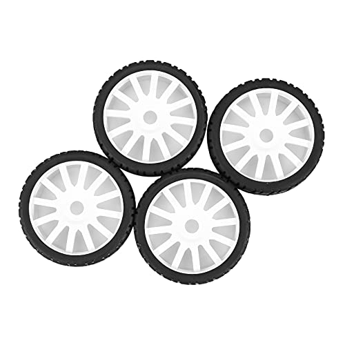 Spourita 4PCS 1/8 RC Auto Gummireifen KunststoffräDer für Redcat Team VRX Hobao 1/8 / On-Road Auto, von Spourita