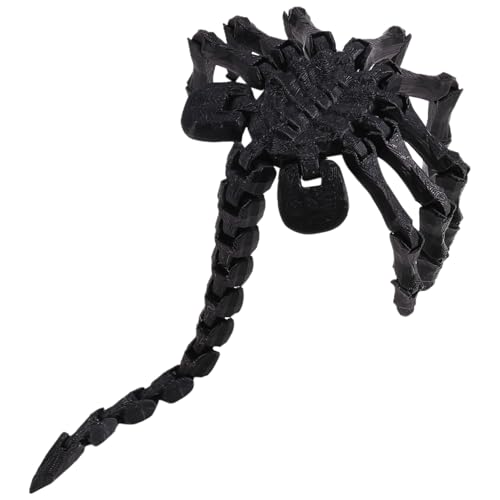 Spourita Facehugger-Modell, Vollbeweglich, Filmrequisite, Sammlerfigur, Sci-Fi-Horror-, Schwarz von Spourita