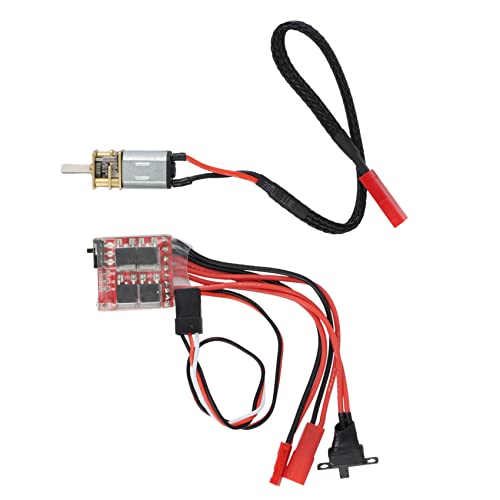 Spourita N20 Mini Metall Getriebe Motor 200RPM DC Motor und 30A ESC für Hunter 1/35 RC Auto Upgrade Teile Spourita N20 Mini Metall Getriebe Motor 200RPM DC Motor und 30A ESC für Hunter 1/35 RC Auto Upgrade Teile von Spourita
