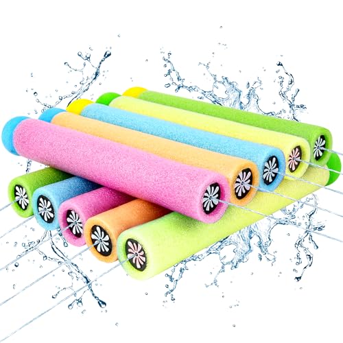 Wasserpistole Schaumstoff Kinder,10 Stück Wasserspritzpistolen Schaumstoff 10cm Reichweite Wasserspritzer Sommer Spielzeug Garten Pool Party Mitgebsel für Kinder Jungen Mädchen Wasserpistole Schaumstoff Kinder,10 Stück Wasserspritzpistolen Schaumstoff 10cm Reichweite Wasserspritzer Sommer Spielzeug Garten Pool Party Mitgebsel für Kinder Jungen Mädchen von Spoyletto