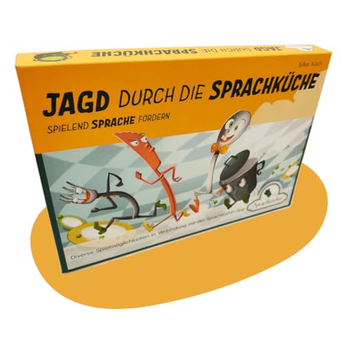Jagd durch die Sprachküche - das Innovative Lernspiel zur Förderung der kindlichen sprachlichen Fähigkeiten mit ganz besonderen Zutaten von Sprachköchin