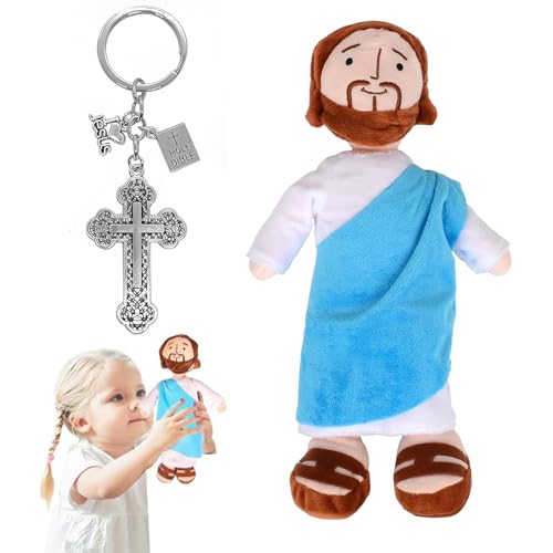 Sprießen My Friend Jesus Plush, 32cm Jesus Kuscheltier, Jesus Puppe, Jesus Plüschfigur, Stoff Jesus, Jesus Stofftier, Christ Religious Savior Jesus Doll Jesus Toy, Jesus Plüschtier, Jesus Plüschpuppe Sprießen My Friend Jesus Plush, 32cm Jesus Kuscheltier, Jesus Puppe, Jesus Plüschfigur, Stoff Jesus, Jesus Stofftier, Christ Religious Savior Jesus Doll Jesus Toy, Jesus Plüschtier, Jesus Plüschpuppe von Sprießen