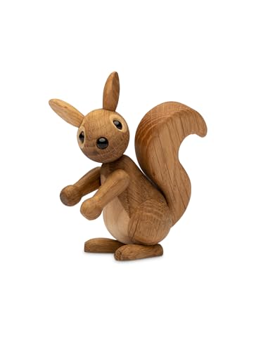 Spring Copenhagen Handgefertigtes Holz Eichhörnchen Spielzeug - Peanut, das Bezaubernde Dekorationsstück von Spring Copenhagen