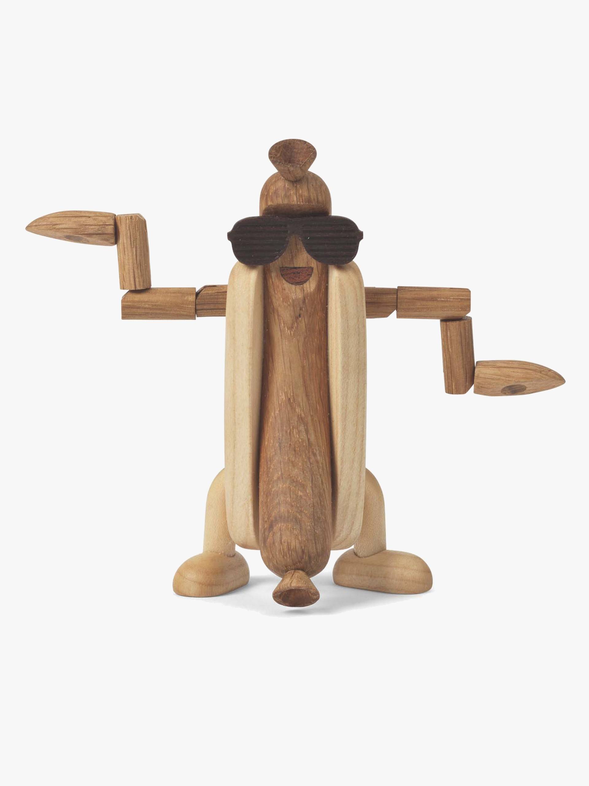 Spring Copenhagen Holzdekoration Harry Hot Dog 11 cm von Spring Copenhagen