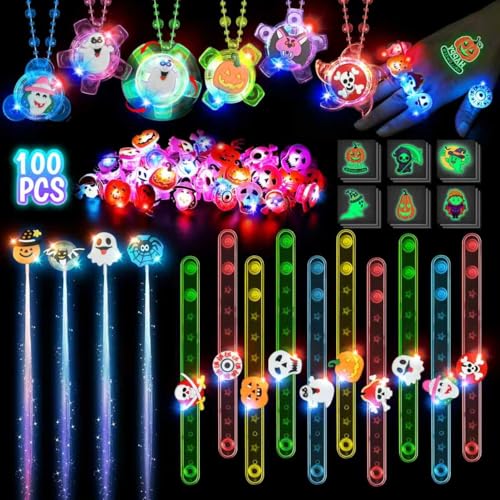 SpringFlower 100 Stück beleuchtete Halloween-Partygeschenke, Halloween-Geschenktüten SpringFlower 100 Stück beleuchtete Halloween-Partygeschenke, Halloween-Geschenktüten von SpringFlower