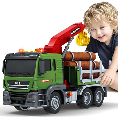 SpringFlower Holztransporter-Truck für Kinder, Spielzeug für Jungen, Kleinkinder, Geburtstagsgeschenke für Jungen und Mädchen, Lichtgeräusche, LKW, Jungen, Spielzeug, Weihnachten, Geburtstagsgeschenk SpringFlower Holztransporter-Truck für Kinder, Spielzeug für Jungen, Kleinkinder, Geburtstagsgeschenke für Jungen und Mädchen, Lichtgeräusche, LKW, Jungen, Spielzeug, Weihnachten, Geburtstagsgeschenk von SpringFlower