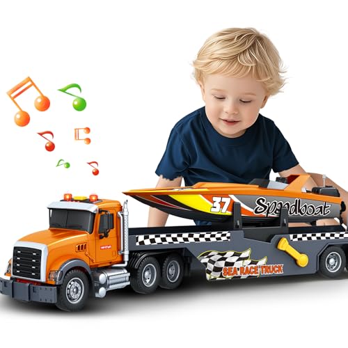 SpringFlower LKW-Spielzeug mit Sound und Licht, Kinder Kleinkinder Geburtstagsgeschenke für Jungen und Mädchen SpringFlower LKW-Spielzeug mit Sound und Licht, Kinder Kleinkinder Geburtstagsgeschenke für Jungen und Mädchen von SpringFlower