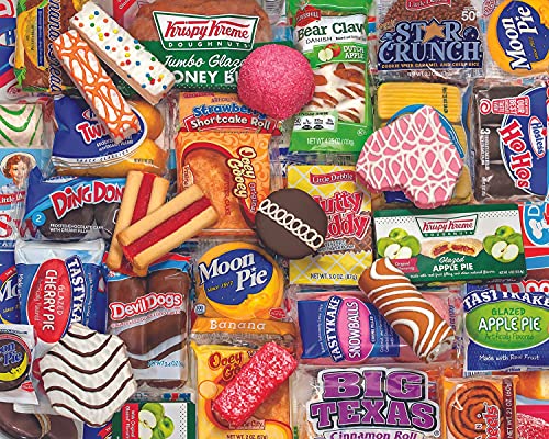 Springbok's 2000 Piece Jigsaw Puzzle Snack Treats von Springbok