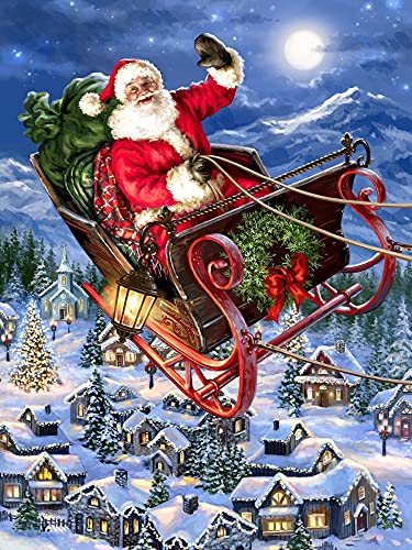 Springbok's 500 Piece Jigsaw Puzzle Delivering Christmas von Springbok