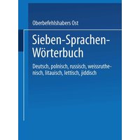 Sieben-Sprachen-Wörterbuch von Springer Berlin