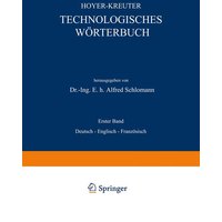 Technologisches Wörterbuch von Springer Berlin
