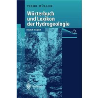 WÖrterbuch und Lexikon der Hydrogeologie von Springer Berlin