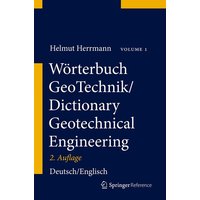 Wörterbuch GeoTechnik/Dictionary Geotechnical Engineering von Springer Berlin