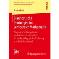 Diagnostische Deutungen im Lernbereich Mathematik von Springer Fachmedien Wiesbaden GmbH
