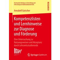Kompetenzlisten und Lernhinweise zur Diagnose und Förderung von Springer Fachmedien Wiesbaden GmbH
