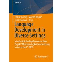 Language Development in Diverse Settings von Springer Fachmedien Wiesbaden GmbH