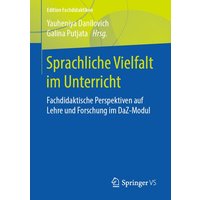 Sprachliche Vielfalt im Unterricht von Springer Fachmedien Wiesbaden GmbH