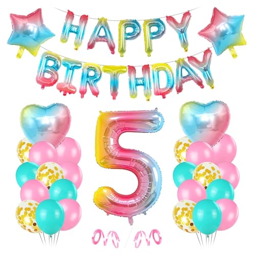 Luftballon 5. Geburtstag Rosa, Geburtstagsdeko Mädchen 5 Jahr, Ballon 5. Geburtstag, 5.Geburtstagsdeko Mädchen, Happy Birthday Folienballon 5, Ballon 5 Deko zum Geburtstag Mädchen Luftballon 5. Geburtstag Rosa, Geburtstagsdeko Mädchen 5 Jahr, Ballon 5. Geburtstag, 5.Geburtstagsdeko Mädchen, Happy Birthday Folienballon 5, Ballon 5 Deko zum Geburtstag Mädchen von Sprinlot
