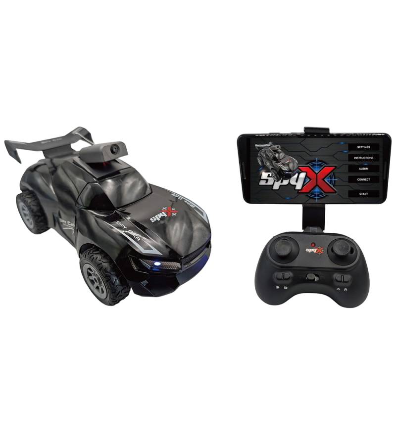 SpyX Fernbedienung Auto - 19 cm - Spionageauto - Schwarz - SpyX - One Size - Autos SpyX Fernbedienung Auto - 19 cm - Spionageauto - Schwarz - SpyX - One Size - Autos von SpyX