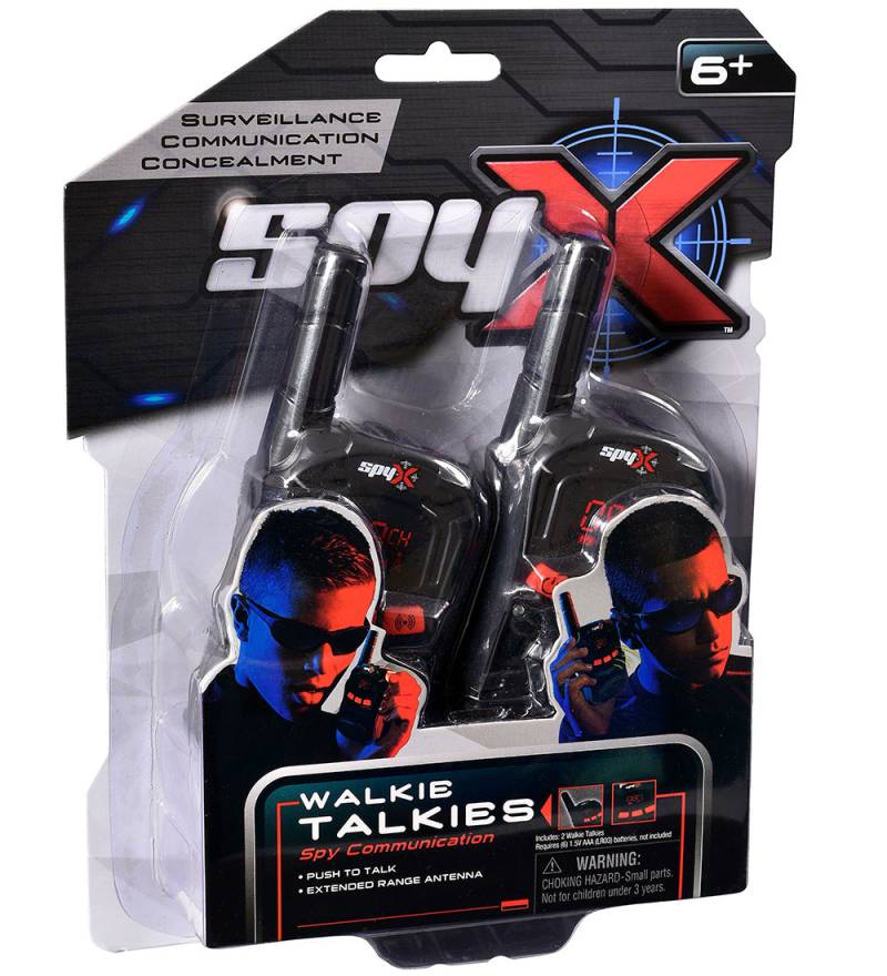 SpyX - Walkie Talkies - Schwarz/Rot - SpyX - One Size - Kuscheltiere SpyX - Walkie Talkies - Schwarz/Rot - SpyX - One Size - Kuscheltiere von SpyX