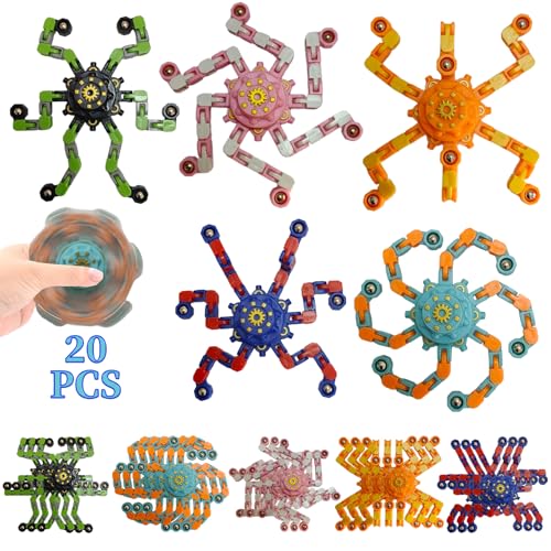 16 Stück Zappeln Spinner Spielzeug Partygeschenke Goodie-Tasche Füller Geschenke, transformierbare Roboter Fingerspitze Stressabbau Gyro sensorische Spielzeug für Kinder Erwachsene ADHS, Autismus 16 Stück Zappeln Spinner Spielzeug Partygeschenke Goodie-Tasche Füller Geschenke, transformierbare Roboter Fingerspitze Stressabbau Gyro sensorische Spielzeug für Kinder Erwachsene ADHS, Autismus von Sqlhrke