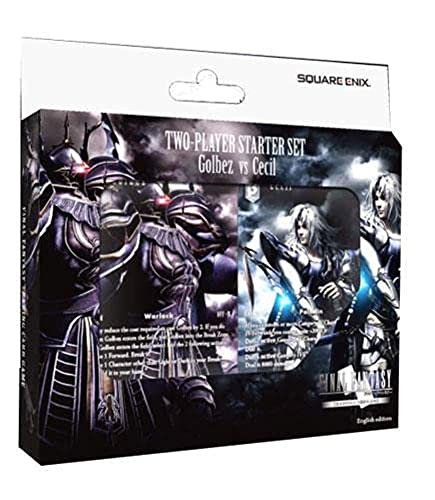 Zwei Spieler Starter Set Golbez vs Cecil Final Fantasy TCG von Square Enix