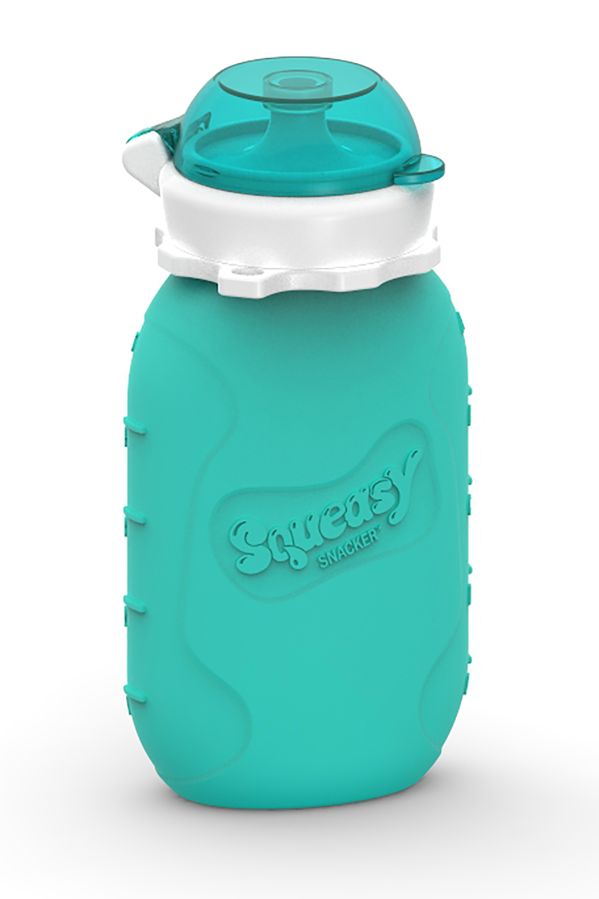 Squeasy Snacker Mini wiederverwendbares Quetschie 100ml - Aqua Squeasy Snacker Mini wiederverwendbares Quetschie 100ml - Aqua von Squeasy