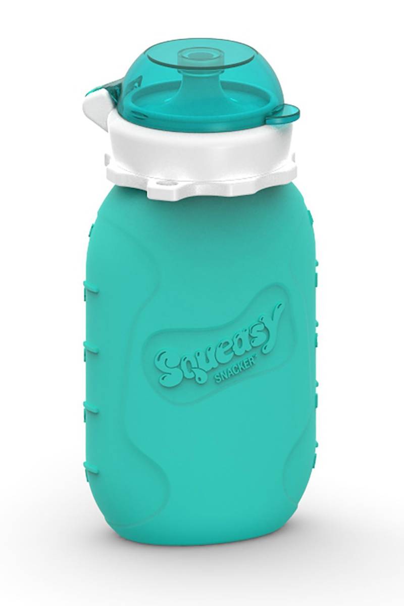 Squeasy Snacker wiederverwendbares Quetschie 180ml - Aqua Squeasy Snacker wiederverwendbares Quetschie 180ml - Aqua von Squeasy