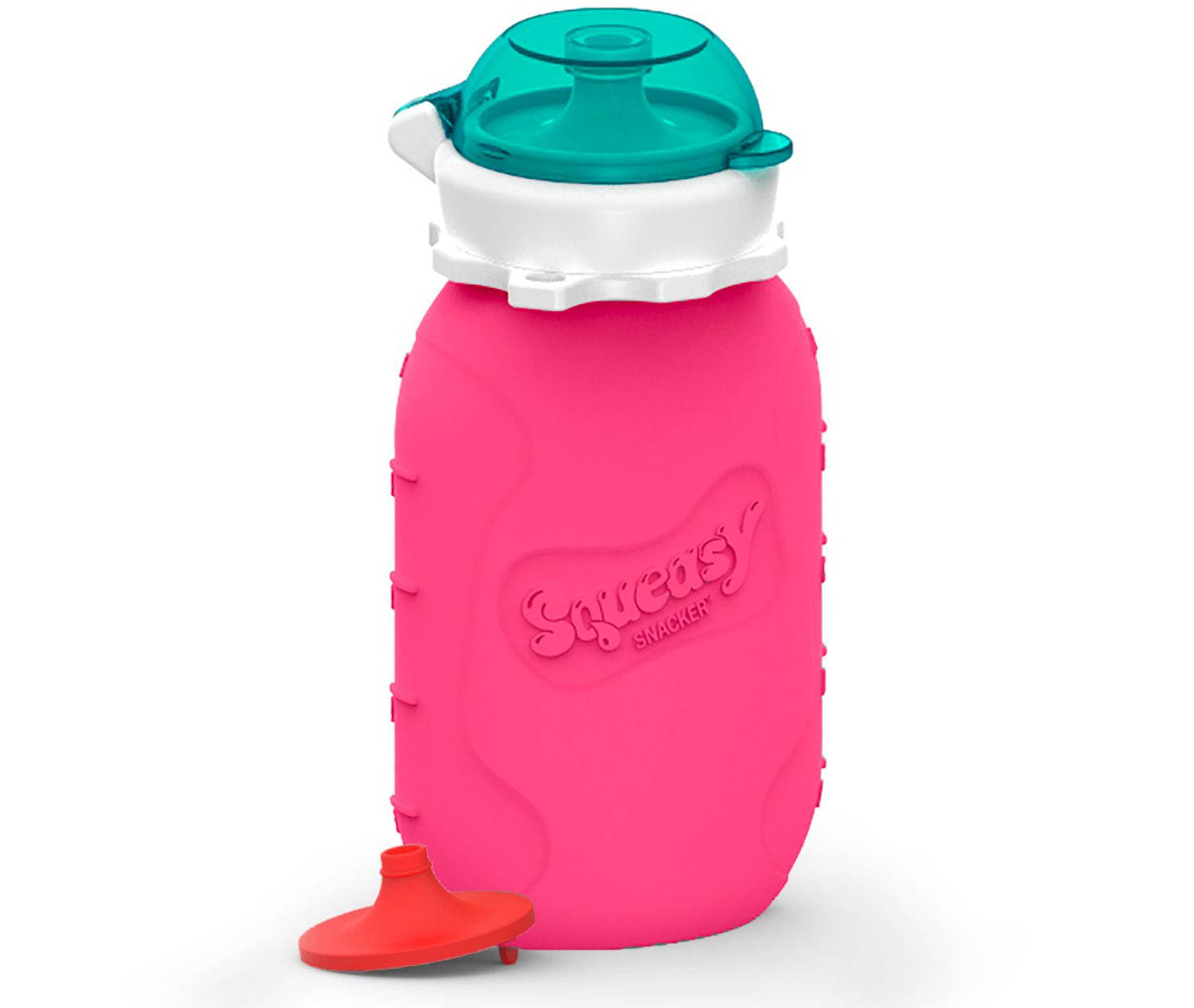 Squeasy Snacker wiederverwendbares Quetschie 180ml - Pink Squeasy Snacker wiederverwendbares Quetschie 180ml - Pink von Squeasy