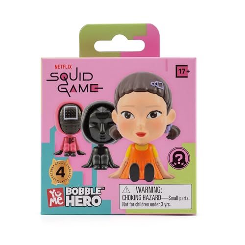Squid Games Bobble Hero Blindbox, 8 cm, Sortiert, 1 Stück separat erhältlich Squid Games Bobble Hero Blindbox, 8 cm, Sortiert, 1 Stück separat erhältlich von Squid Games