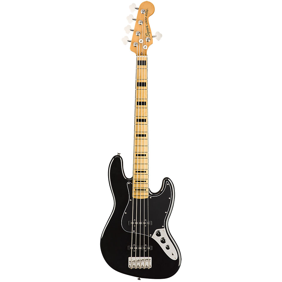 Squier Classic Vibe '70s Jazz Bass V BLK E-Bass Squier Classic Vibe '70s Jazz Bass V BLK E-Bass von Squier