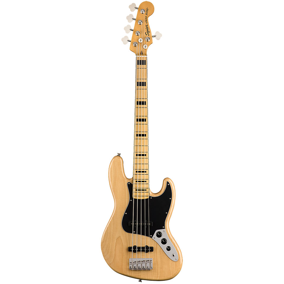 Squier Classic Vibe '70s Jazz Bass V NAT E-Bass Squier Classic Vibe '70s Jazz Bass V NAT E-Bass von Squier