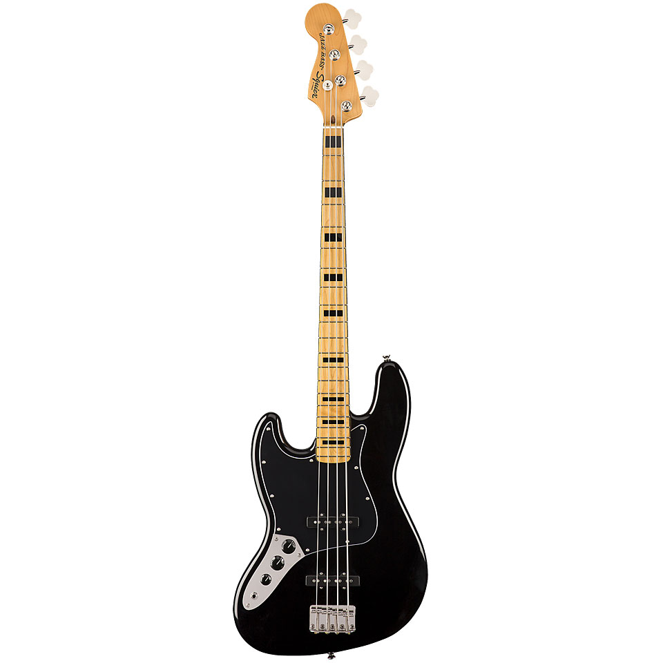 Squier Classic Vibe '70s Jazzbass Black Lefthand E-Bass Lefthand Squier Classic Vibe '70s Jazzbass Black Lefthand E-Bass Lefthand von Squier