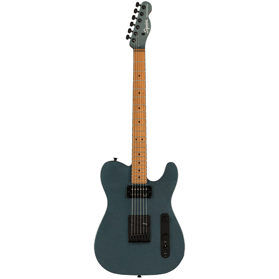 Squier Contemporary Telecaster RH Gunmetal Metallic E-Gitarre von Squier