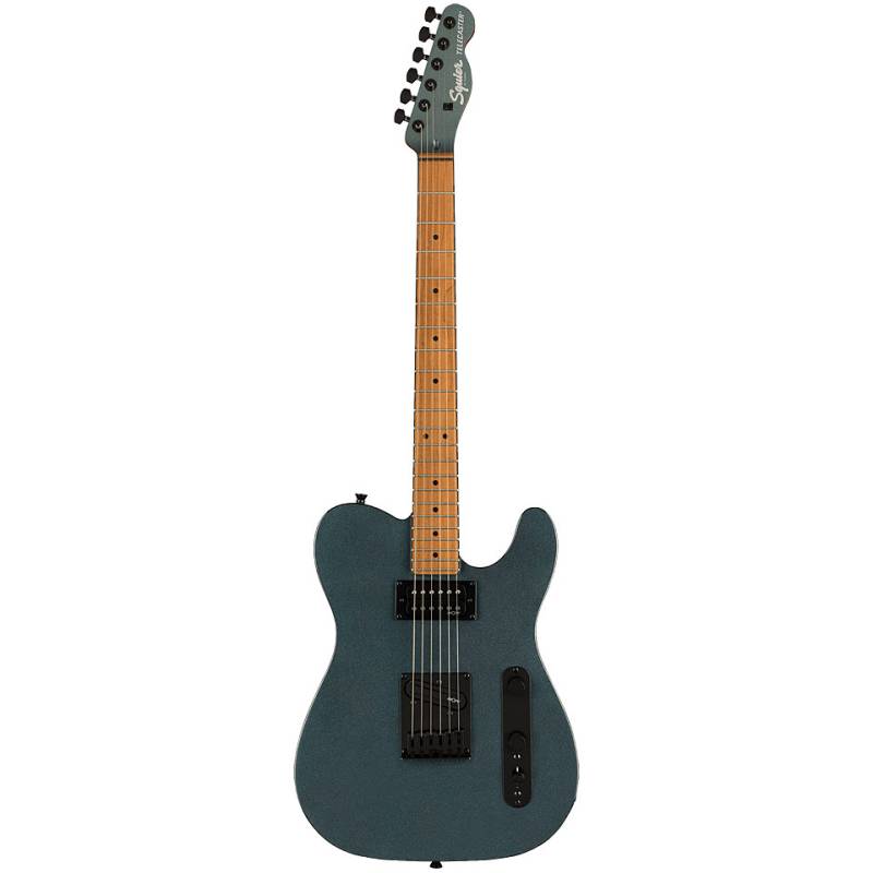 Squier Contemporary Telecaster RH Gunmetal Metallic E-Gitarre von Squier