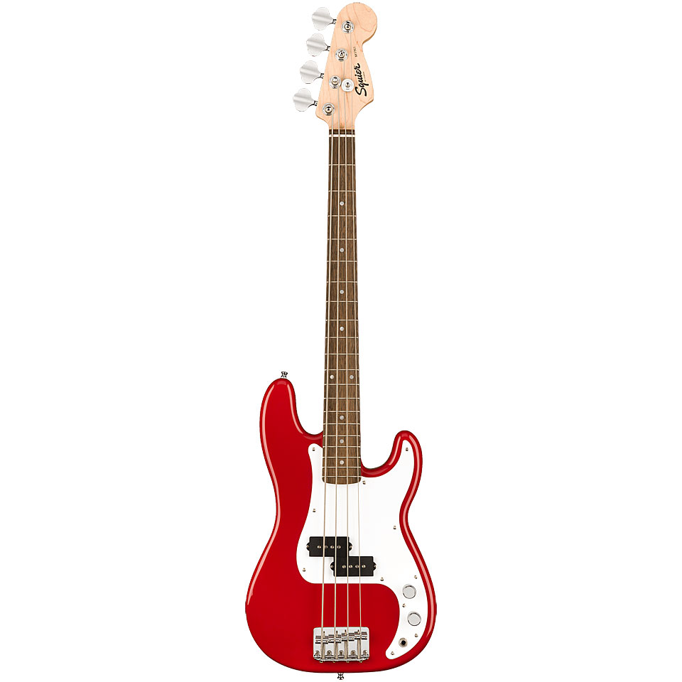 Squier Mini Precision Bass LRL Dakota Red E-Bass Squier Mini Precision Bass LRL Dakota Red E-Bass von Squier